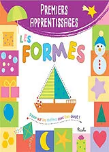 Kartonierter Einband Les formes : passe sur les formes avec ton doigt ! von Simon Beretta