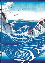 Broschiert Carnet Hazan gaufré : Province d'Awa, les tourbillons de Naruto, par Utogawa Hiroshige von 