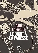 Broschiert Le droit à la paresse von Paul Lafargue