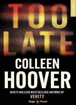 Broschiert Too late von Colleen Hoover