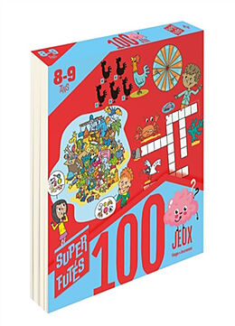 Broché 100 jeux : 8-9 ans de Sandra Lebrun