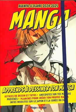 Broché Manga : agenda scolaire 2024-2025 de 