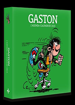 Broché Gaston : l'agenda-calendrier 2025 de 