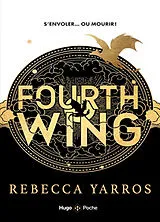 Kartonierter Einband Fourth Wing. Version française von Rebecca Yarros