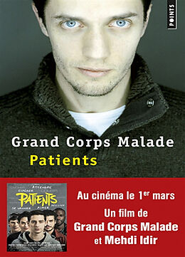 Couverture cartonnée Patients de Grand Corps Malade