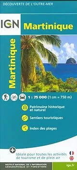 (Land)Karte La Martinique von 84972