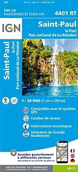 (Land)Karte 4401RT Saint-Paul-Le-Port von 4401 RT