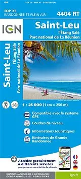 (Land)Karte 4404RT Saint-Leu.L'Etang Salé von 4404 RT