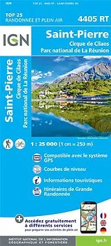 (Land)Karte 4405RT Saint-Pierre von 4405 RT