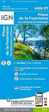 (Land)Karte 4406RT Piton de la Fournaise von 4406 RT