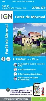 Karten 2706OT Forêt de Mormal von 2706OT