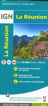 (Land)Karte La Réunion 1:75 000 75000 von 84974