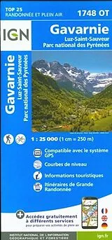 (Land)Karte 1748OT Gavarnie von 1748 OT
