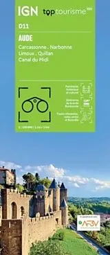 (Land)Karte 11 Aude Carcassonne von 
