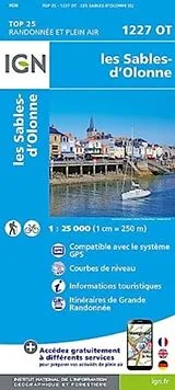 (Land)Karte 1227OT Les Sables - d'Olonne von 