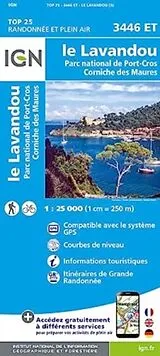 (Land)Karte 3446ET Le Lavandou von 