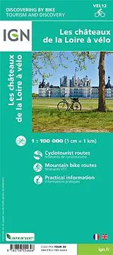 (Land)Karte Les Chateaux de la Loire à Vélo von 