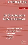 Couverture cartonnée Fiche de lecture Le Bourgeois gentilhomme de Molière (Analyse littéraire de référence et résumé complet) de Molière