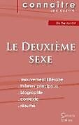 Couverture cartonnée Fiche de lecture Le Deuxième sexe (tome 1) de Simone de Beauvoir (Analyse littéraire de référence et résumé complet) de Simone De Beauvoir