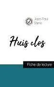 Kartonierter Einband (Kt) Huis clos de Jean-Paul Sartre (fiche de lecture et analyse complète de l'oeuvre) von Jean-Paul Sartre