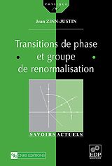 eBook (pdf) Transitions de phase et groupe de renormalisation de Jean Zinn-Justin