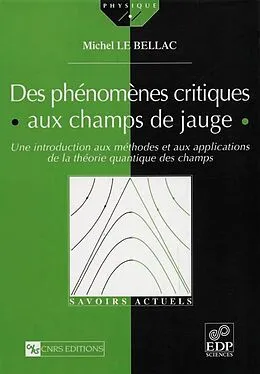 E-Book (pdf) Des phénomènes critiques aux champs de jauge von Michel Le Bellac