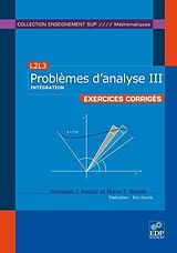 eBook (pdf) Problèmes d'analyse III - Intégration de Wieslawa J Kaczor, Maria T Nowak