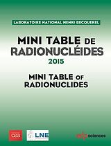 eBook (pdf) Mini Table de radionucléides 2015 de Laboratoire National Henri Becquerel