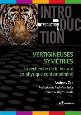 eBook (pdf) Vertigineuses symétries de Anthony Zee