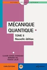 PDF Mécanique Quantique - Tome 2 von Claude Cohen-Tannoudji, Bernard Diu, Franck Laloë