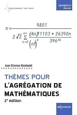 PDF Thèmes pour l'Agrégation de mathématiques von Jean-Étienne Rombaldi