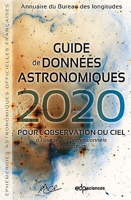 E-Book (pdf) Guide de données astronomiques 2020 von Institut de mécanique céleste et de calcul des Éphémérides