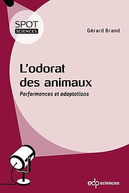 eBook (pdf) L'odorat des animaux de Gérard Brand