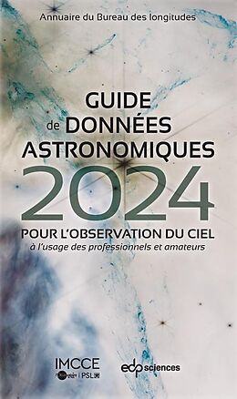 eBook (pdf) Guide de données astronomiques 2024 de IMCCE - Institut de mécanique céleste et de calcul des Éphémérid