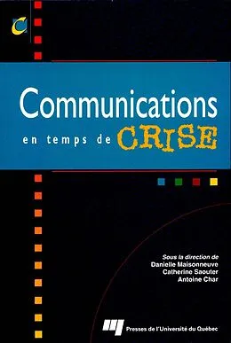 E-Book (pdf) Communications en temps de crise von Saouter Catherine Saouter, Maisonneuve Danielle Maisonneuve