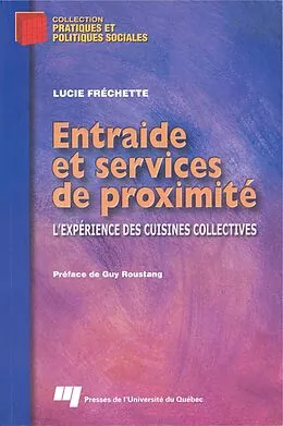 E-Book (pdf) Entraide et services de proximite von Frechette Lucie Frechette