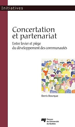E-Book (epub) Concertation et partenariat von Bourque Denis Bourque