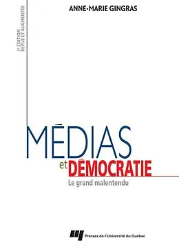 E-Book (epub) Medias et democratie - 3e edition von Gingras Anne-Marie Gingras