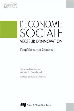 eBook (epub) L'economie sociale, vecteur d'innovation de Bouchard Marie J. Bouchard