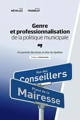 E-Book (epub) Genre et professionnalisation de la politique municipale von Mevellec Anne Mevellec