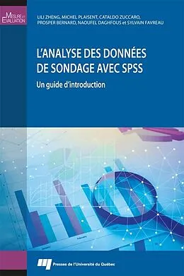 E-Book (epub) L'analyse des donnees de sondage avec SPSS von Zheng Lili Zheng