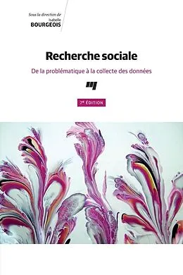 E-Book (epub) Recherche sociale, 7e edition von Bourgeois Isabelle Bourgeois