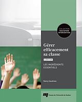 eBook (epub) Gérer efficacement sa classe, 2e édition de Gaudreau Nancy Gaudreau