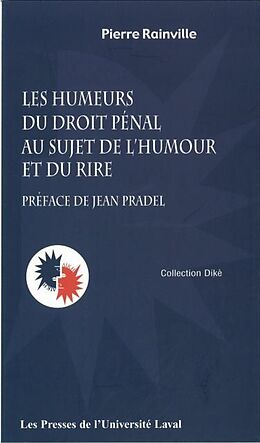 eBook (pdf) Humeurs du droit penal au sujet de l'humour de Pierre Rainville Pierre Rainville