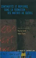 PDF Continuites et ruptures dans la formation des maitres von Tardif Tardif