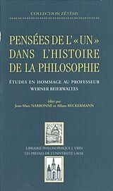 eBook (pdf) Pensees de l'un dans l'histoire philosop de Narbonne Narbonne