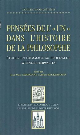 eBook (pdf) Pensees de l'un dans l'histoire philosop de Narbonne Narbonne