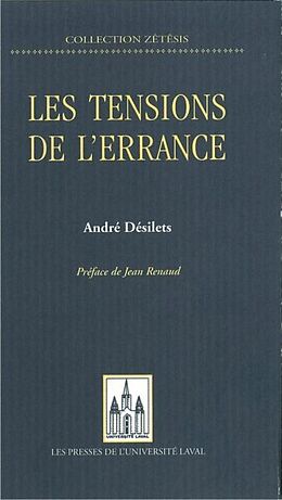 eBook (pdf) Tensions de l'errance Les de Andre Desilets Andre Desilets