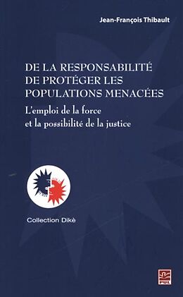 eBook (pdf) De la responsabilite de proteger les populations menacees de 