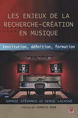 eBook (pdf) Les enjeux de la recherche-creation en musique de 